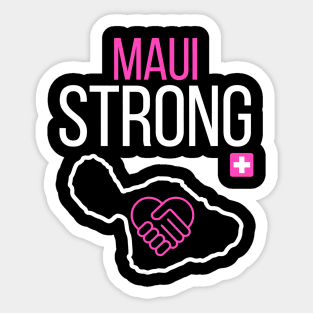 Pray for Maui Hawaii Strong design Sticker